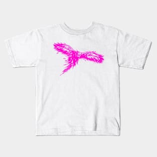 Phoenix, Mythical Firebird- Neon Pink Version Kids T-Shirt